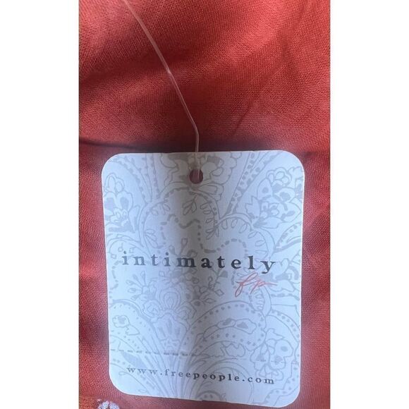 Intimately Free People Dessa Rust Pleated Bodysuit NWT Size Medium - Picture 9 of 9
